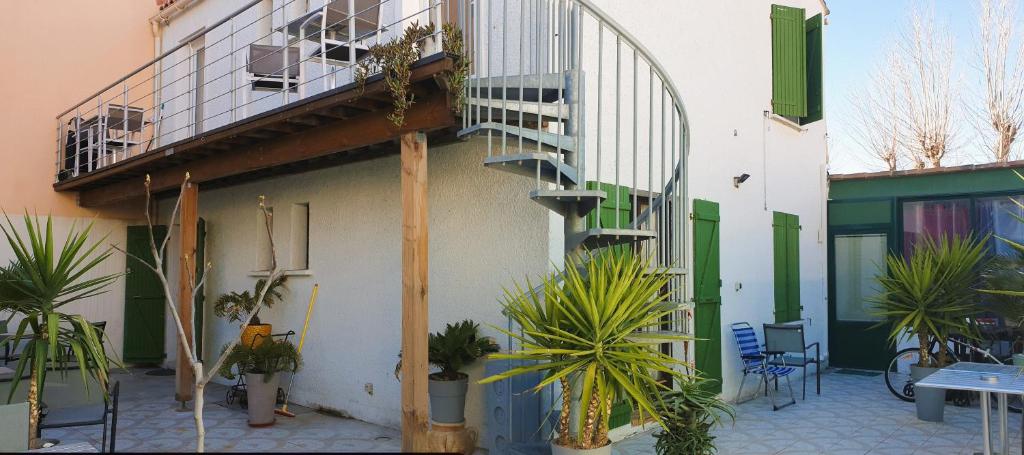 Budova, kde se apartmán nachází