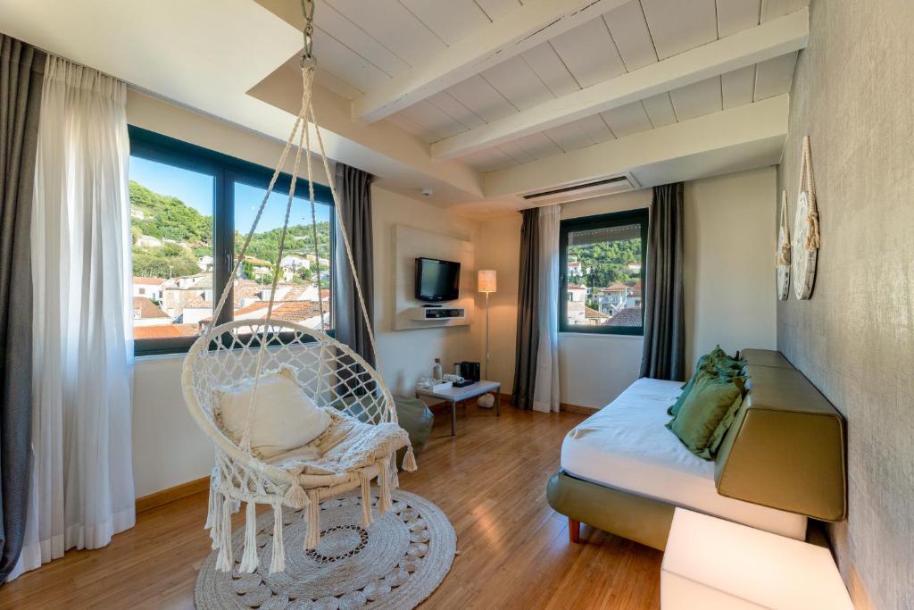 Posezení v ubytování Hotel San Giorgio
