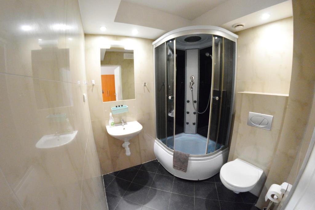 Kúpeľňa v ubytovaní Twój Hostel Bytom