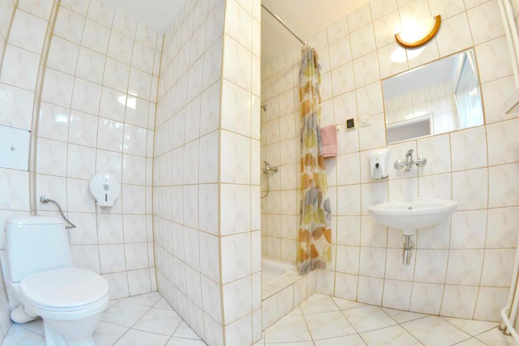 Kúpeľňa v ubytovaní Twój Hostel Bytom