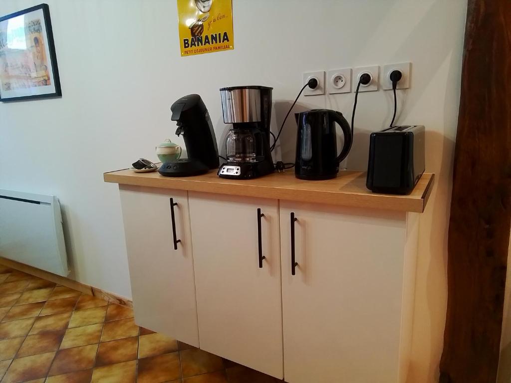 Kuchyň nebo kuchyňský kout v ubytování Le huit Gite dans villa Aultoise