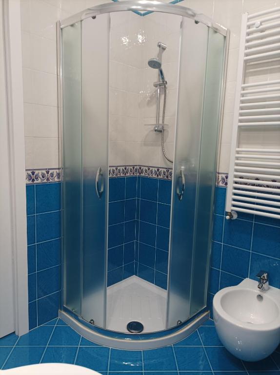 Koupelna v ubytování Casa delle Campane