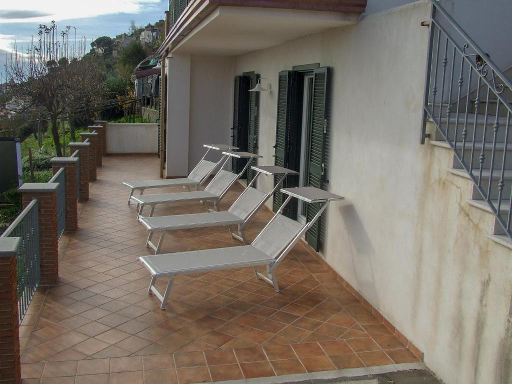 Balkón nebo terasa v ubytování Casa delle Campane