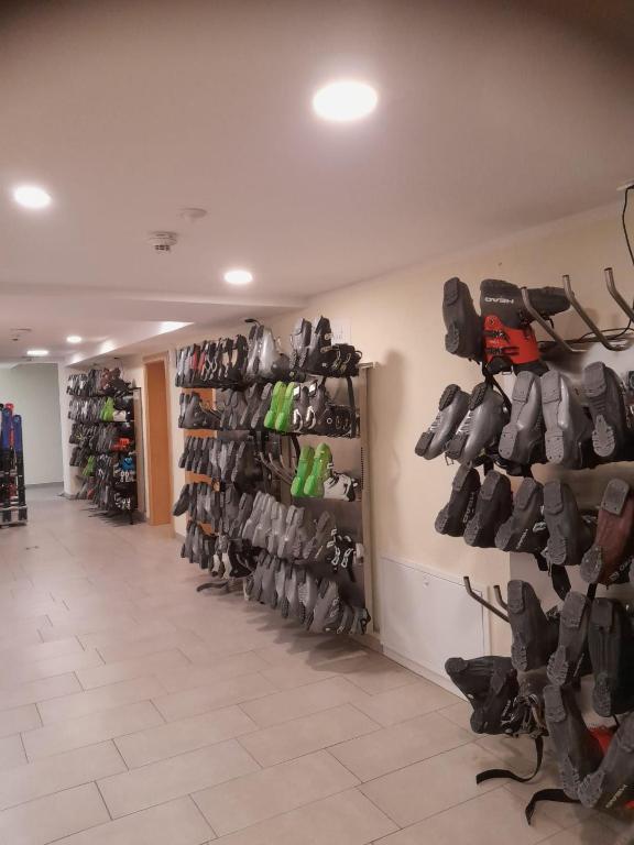 Fitness centrum a/nebo fitness zařízení v ubytování Mühlbacherhof