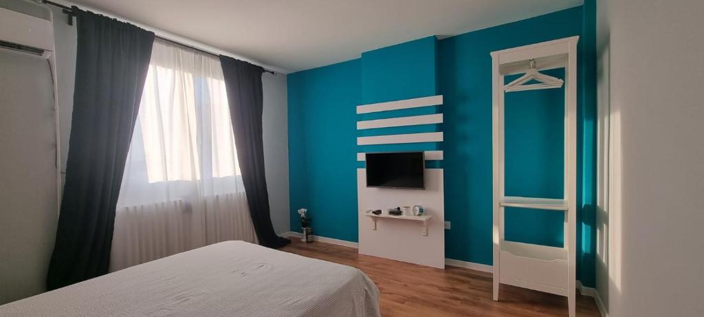 Postel nebo postele na pokoji v ubytování Art d'aimer