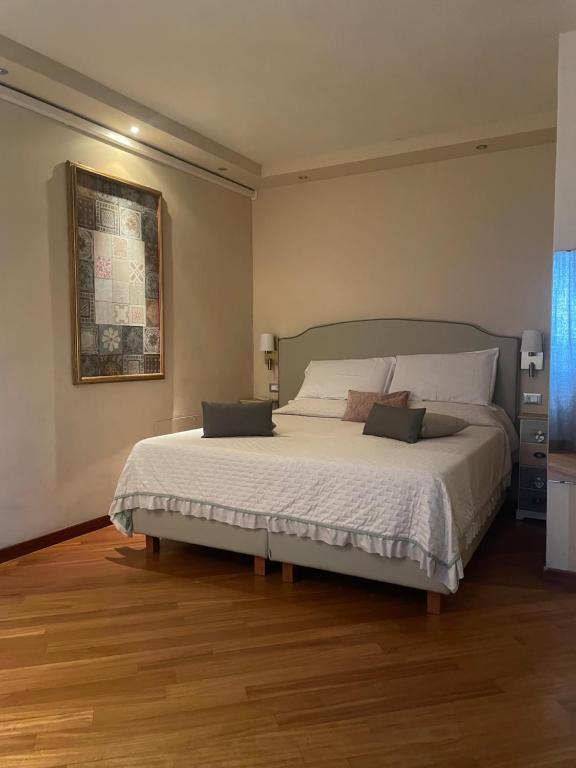Postel nebo postele na pokoji v ubytování Locanda De Banchieri