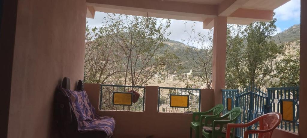 Nespecifikovaný výhled na hory nebo výhled na hory při pohledu z apartmánu