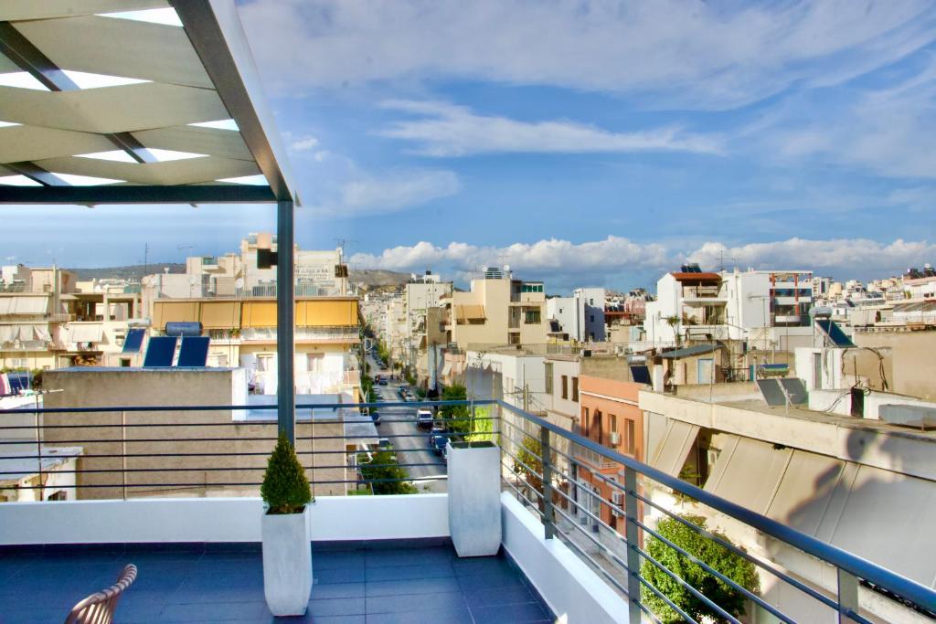 Balkón nebo terasa v ubytování Piraeus Relax