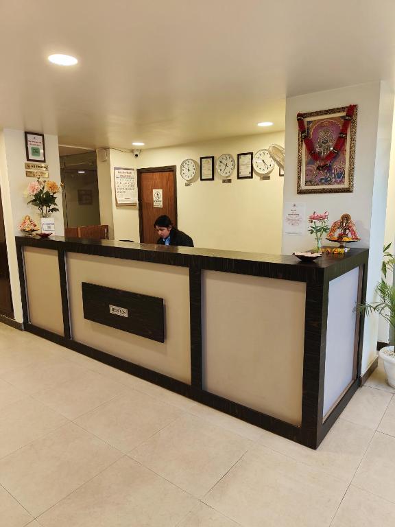 Vstupní hala nebo recepce v ubytování Rosemallow Hotel New Delhi