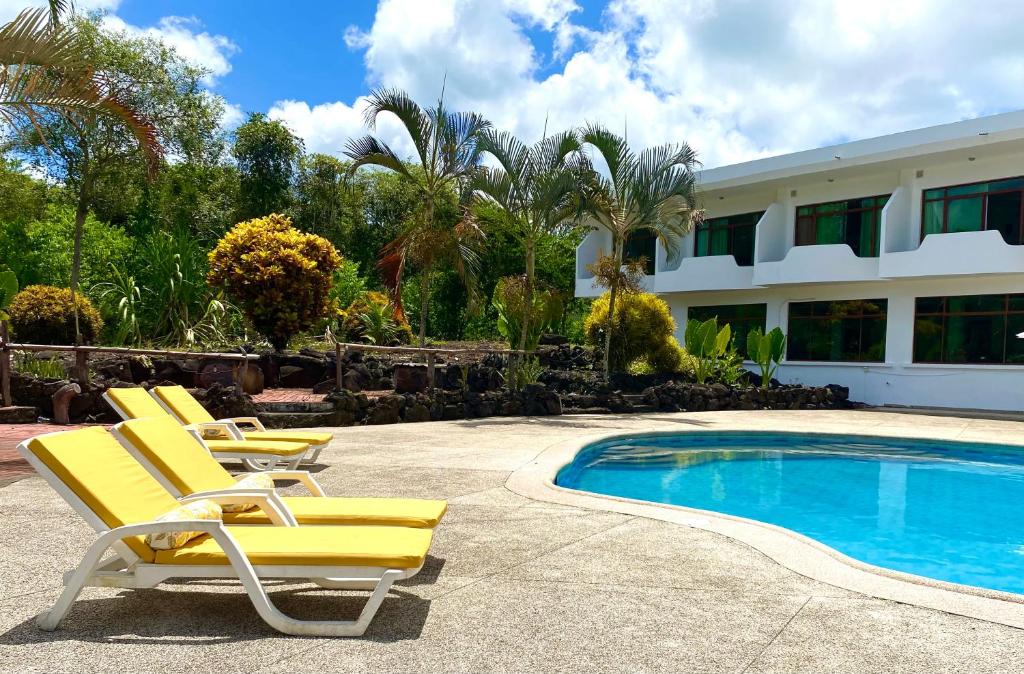 Bazén v ubytovaní Hotel Galapagos Tortuga Bay alebo v jeho blízkosti