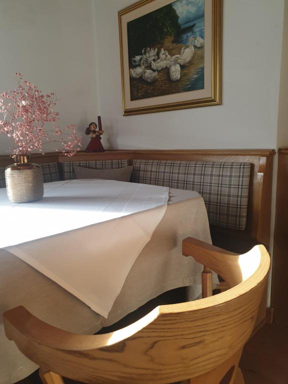 Posezení v ubytování Garni Le Chalet