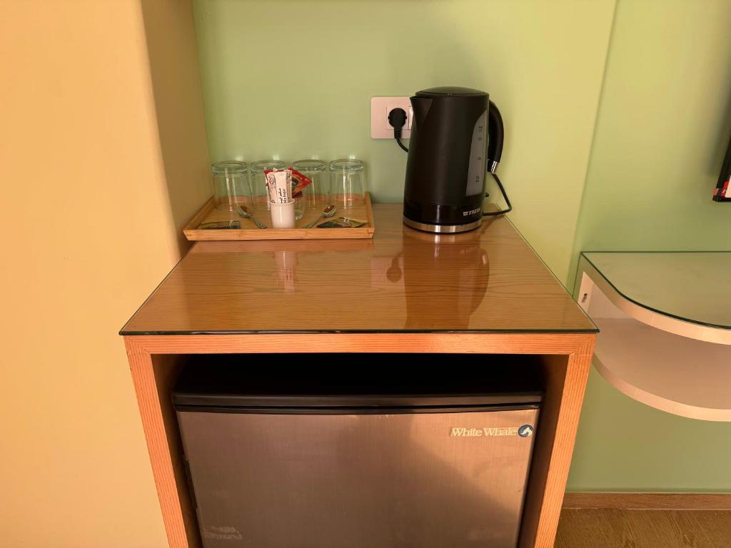 Kuchyň nebo kuchyňský kout v ubytování Beit Reihana