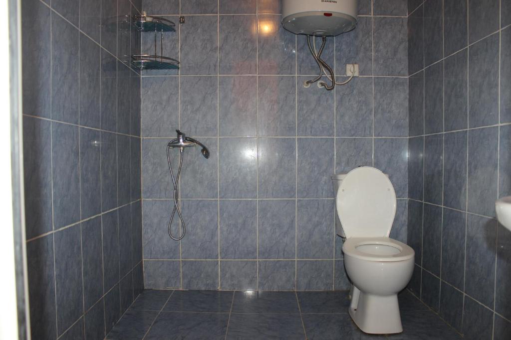 Koupelna v ubytování Tornado Hotel