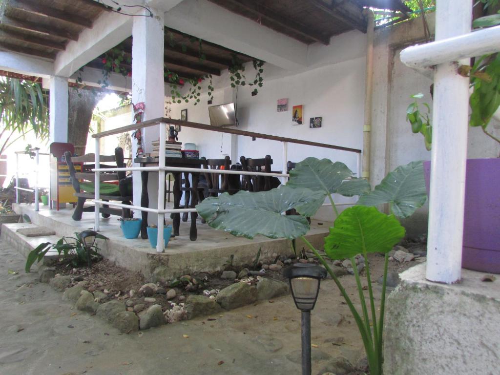 Patio nebo venkovní prostory v ubytování Jumanji