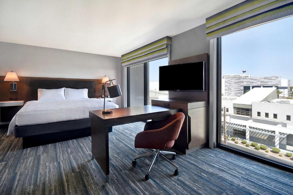 Hampton Inn & Suites Las Vegas Convention Center - No Resort Fee - Suite King Studio - Non Fumeur