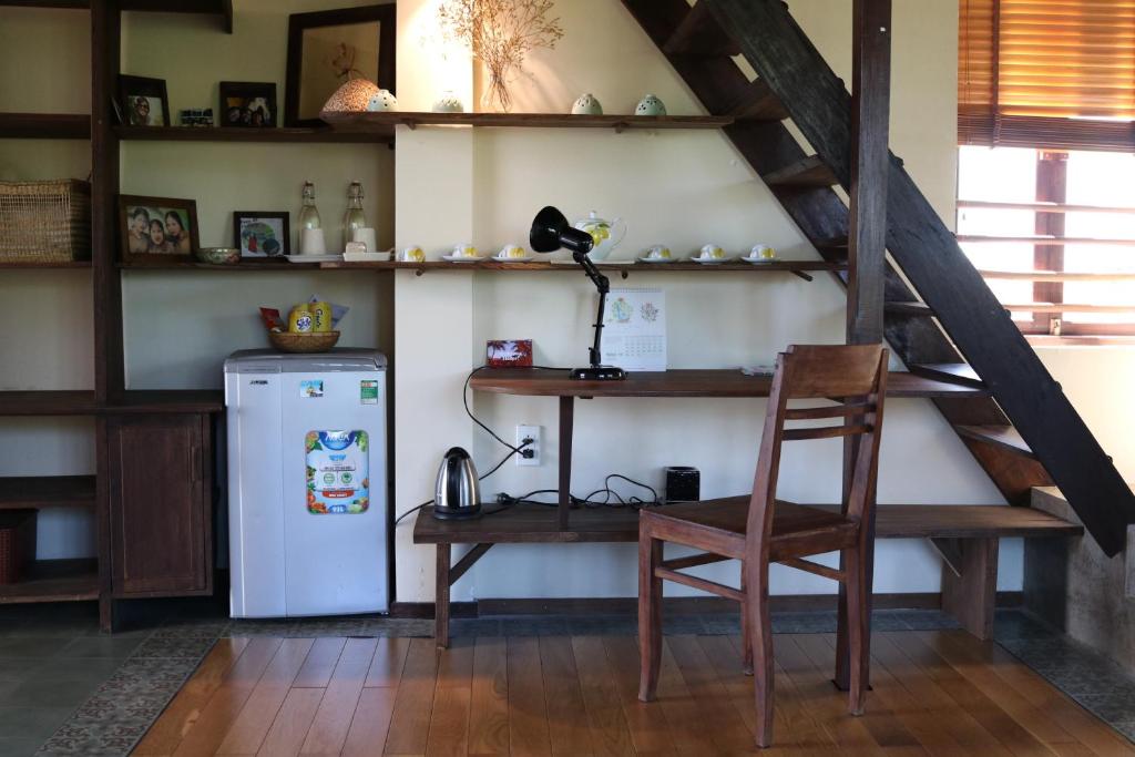 Kuchyň nebo kuchyňský kout v ubytování An Villa boutique resort
