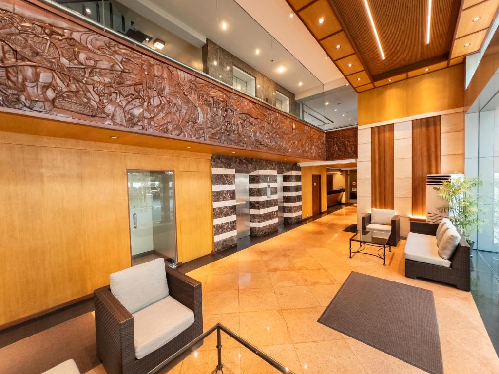 Posezení v ubytování Tropicana Suites