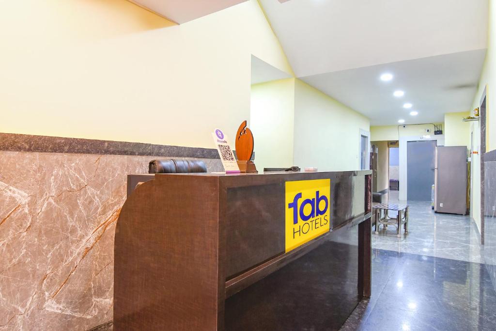 Vstupní hala nebo recepce v ubytování FabHotel Olive Inn I - 260m from Saltlake Sector V Metro Station