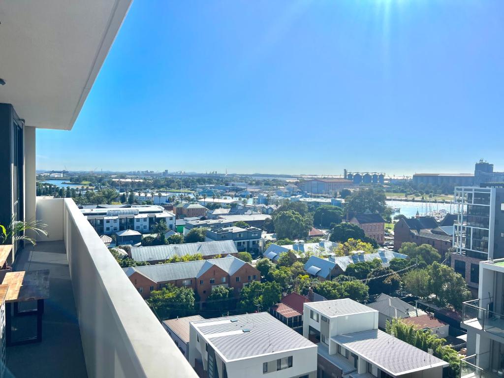 Nespecifikovaný výhled na destinaci Newcastle nebo výhled na město při pohledu z apartmánu