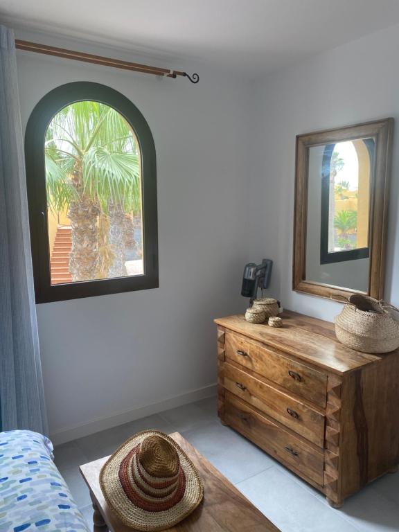 A bed or beds in a room at La Casa di Julia