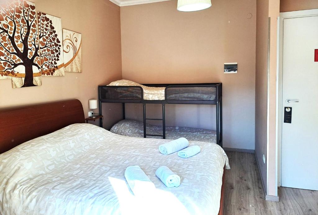 Postel nebo postele na pokoji v ubytování B&B SALLY