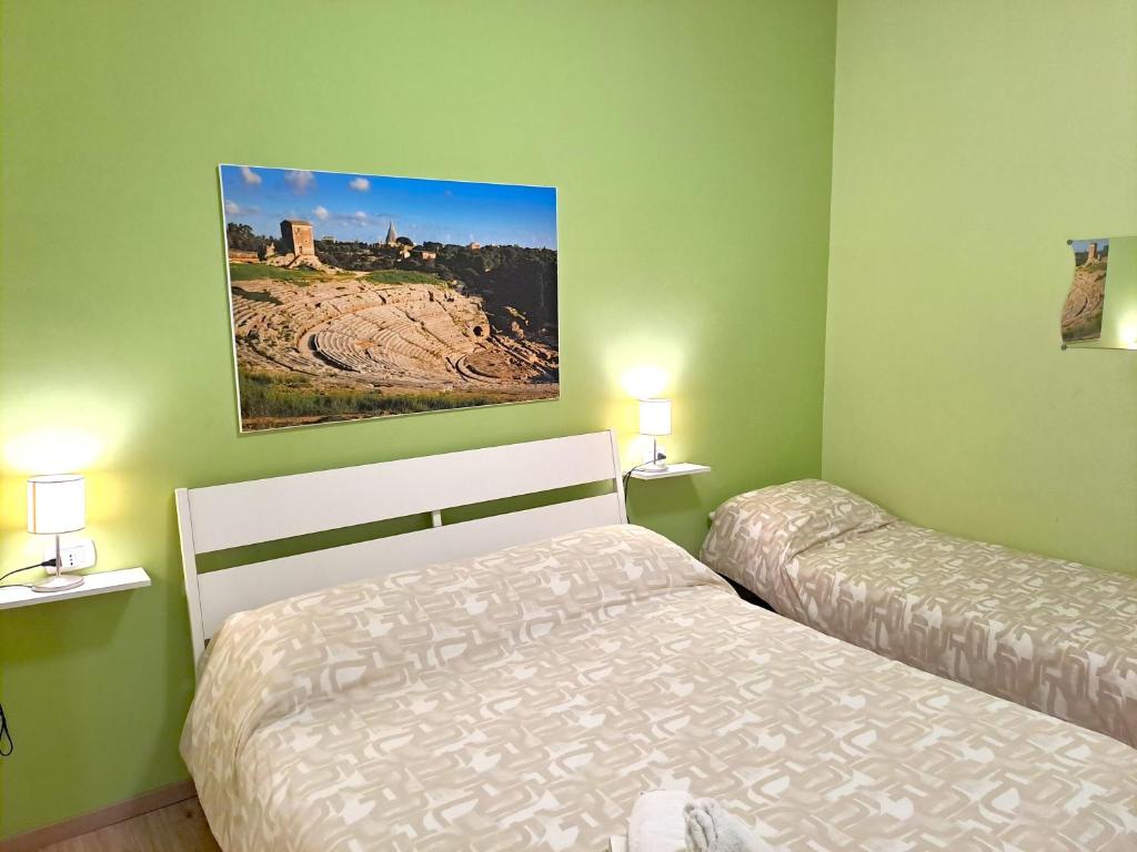 Postel nebo postele na pokoji v ubytování B&B SALLY