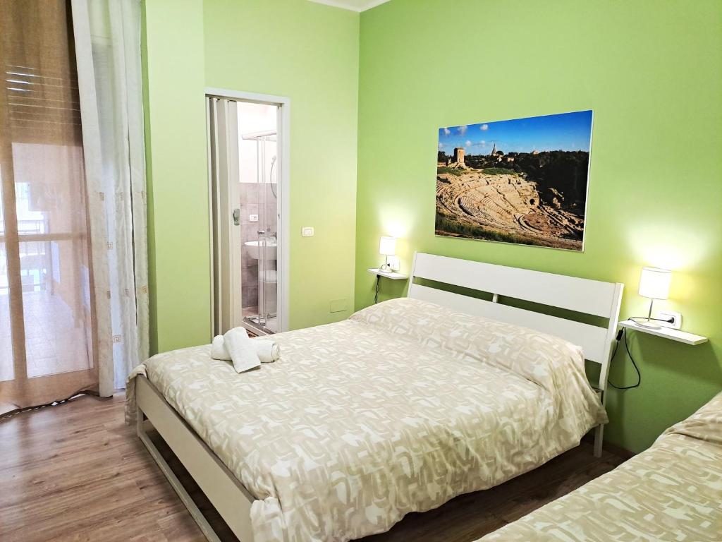 Postel nebo postele na pokoji v ubytování B&B SALLY