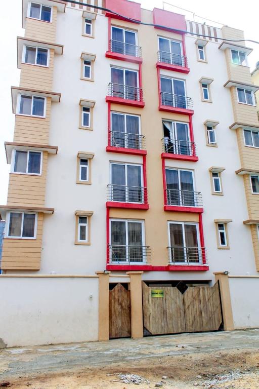 Budova, kde se apartmán nachází