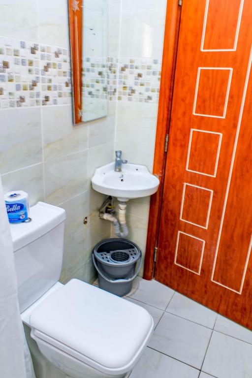 Koupelna v ubytování SeaEsta suite 64 Nyali Mombasa