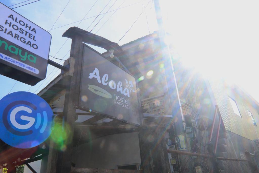Certifikát, hodnocení, plakát nebo jiný dokument vystavený v ubytování Aloha Hostel Siargao