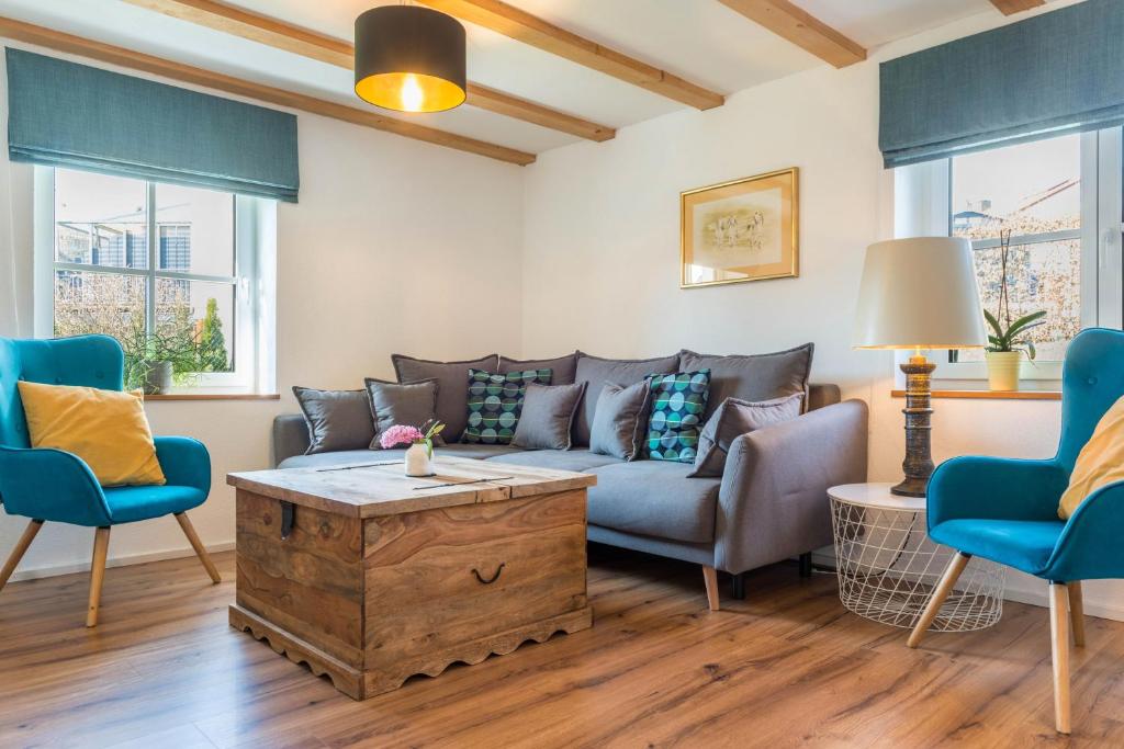 Posezení v ubytování Schienerberghütte