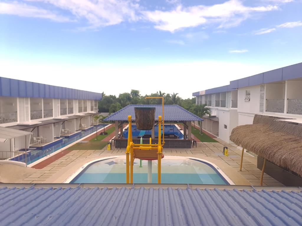Bazén v ubytování 라메디 리조트 보홀 Ramede Resort Bohl nebo v jeho okolí
