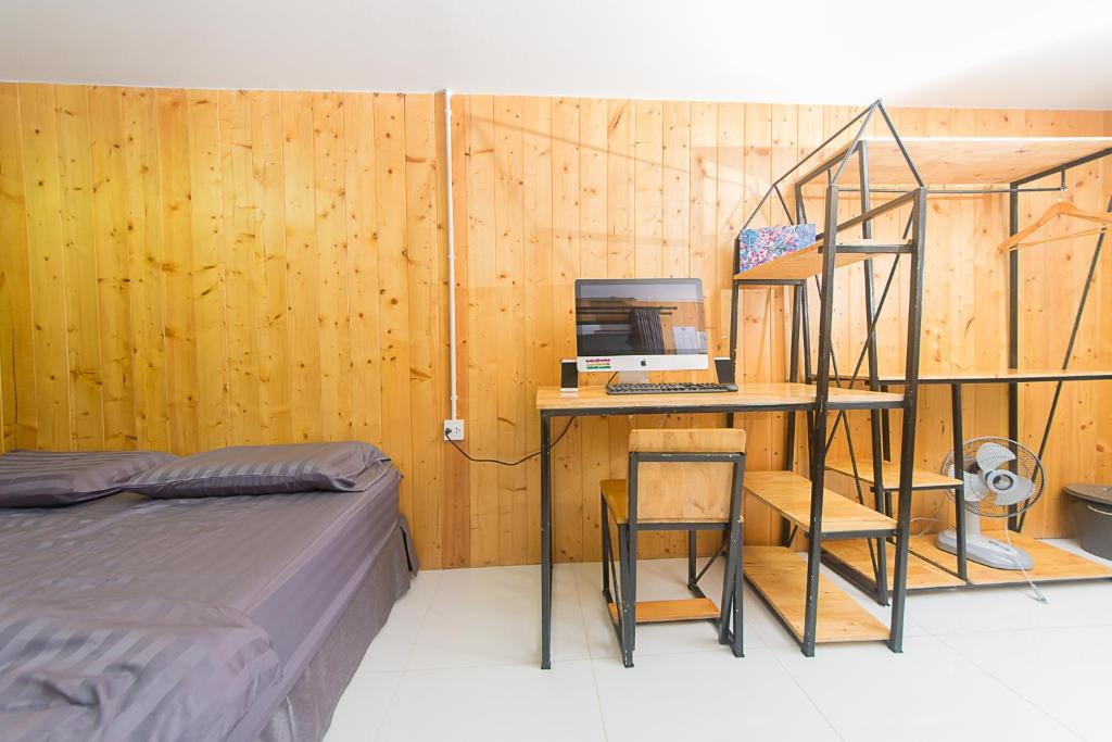 น้ำมาแล้ว ที่ชะอม รีสอร์ท l ที่พัก ติดลำธาร มีสระ มีสระส่วนตัว ติดแอร์ มีอ่าง l - Casa De Un Dormitorio