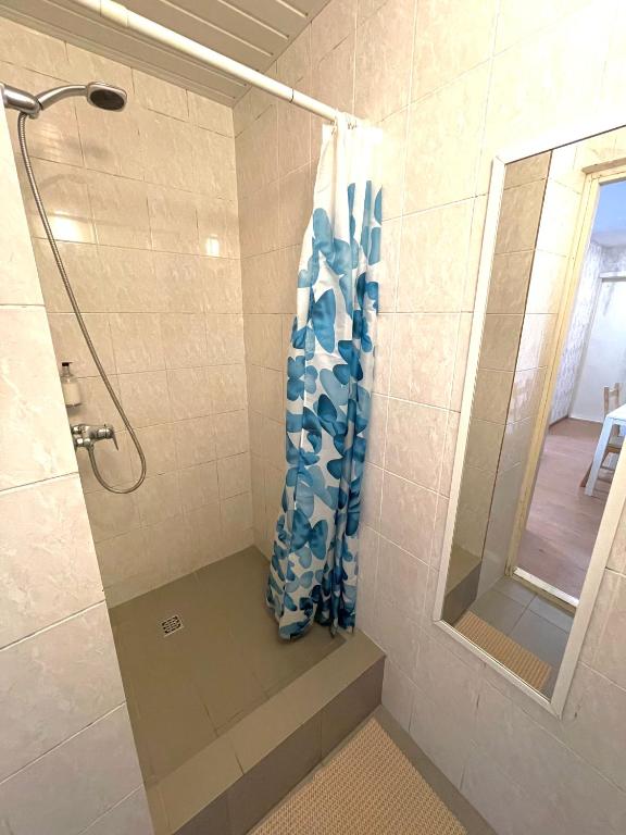 Koupelna v ubytování Savan House "Easy Kaunas"