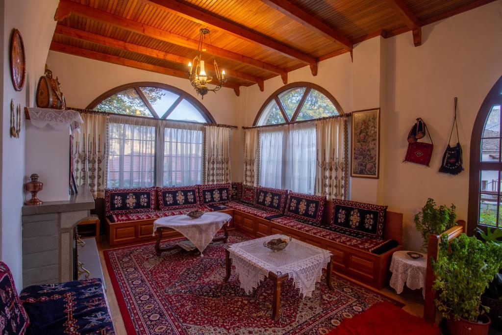 Posezení v ubytování Hotel Adonis