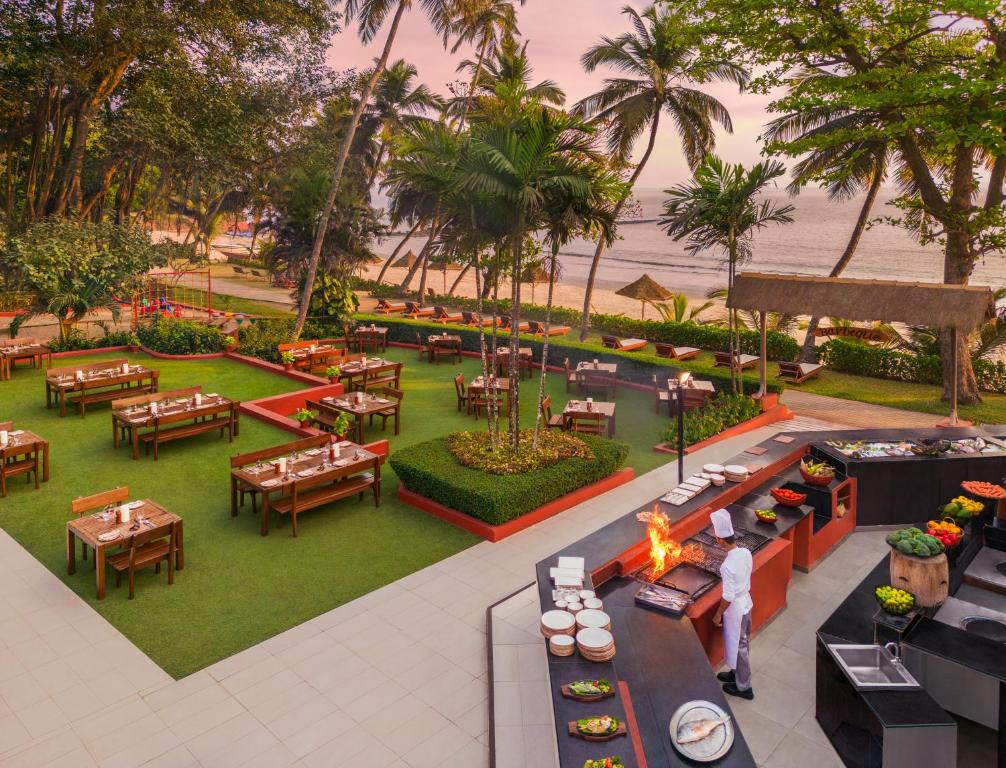 Zahrada ubytování Taj Cidade de Goa Heritage, Goa