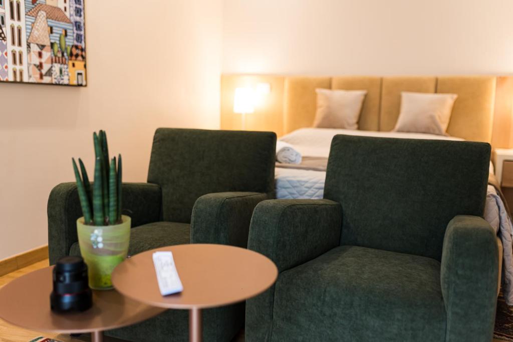Posezení v ubytování GoodStay Cianci Luxury Room
