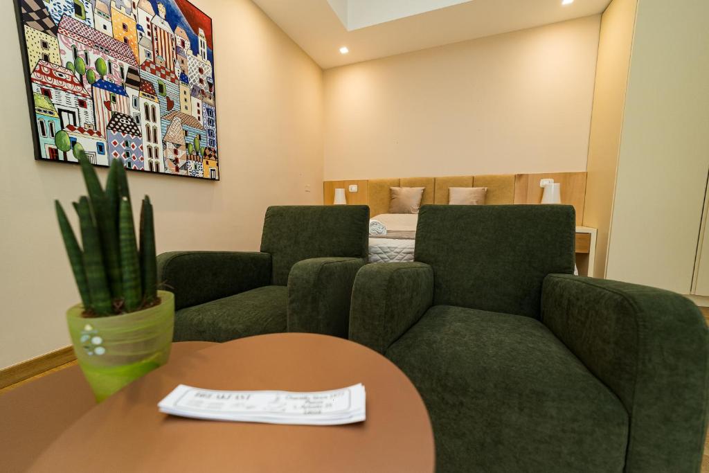 Posezení v ubytování GoodStay Cianci Luxury Room