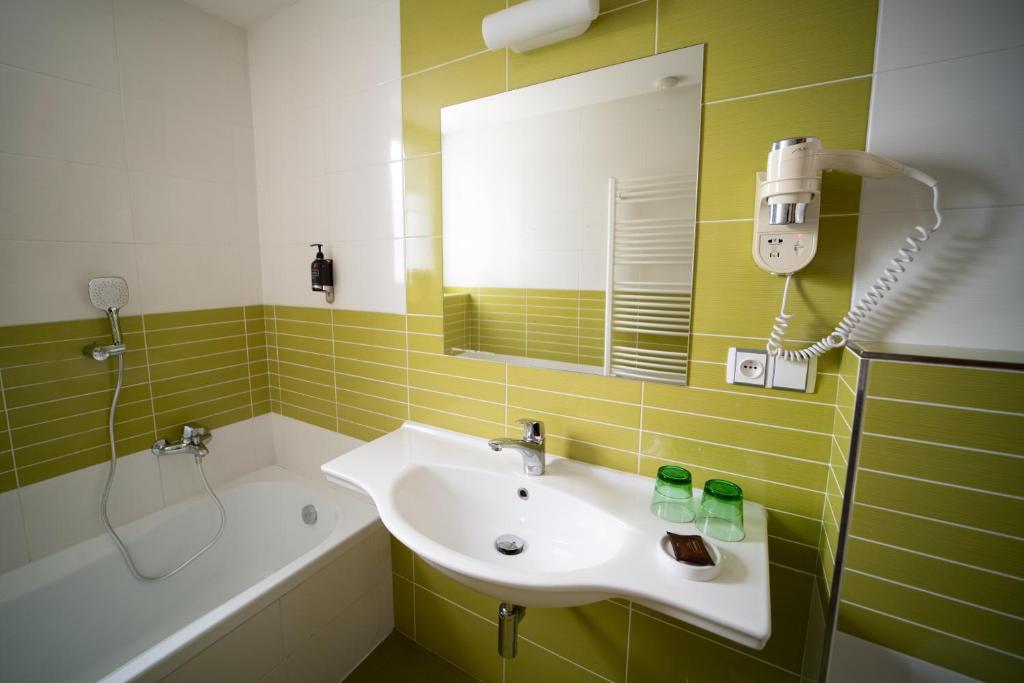 Ένα μπάνιο στο Garni hotel Svitavy