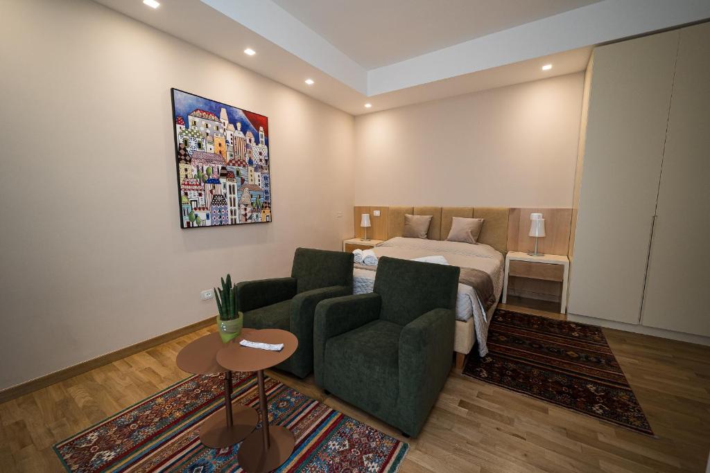 Posezení v ubytování GoodStay Cianci Luxury Room