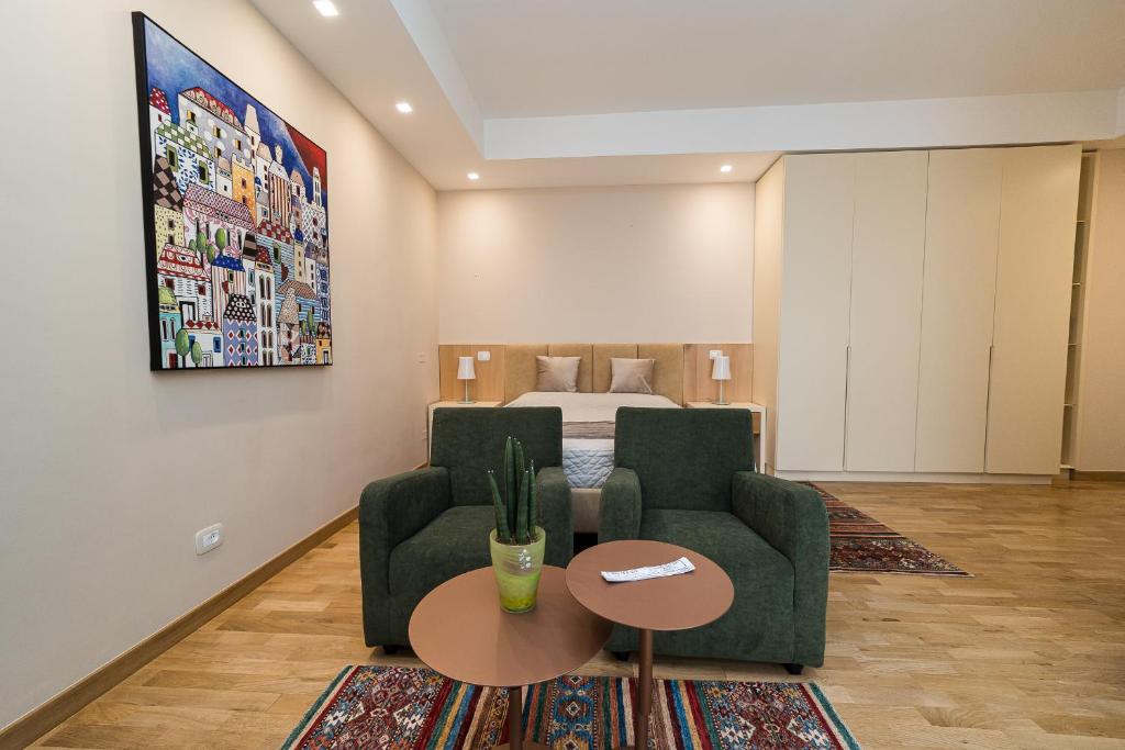 Posezení v ubytování GoodStay Cianci Luxury Room