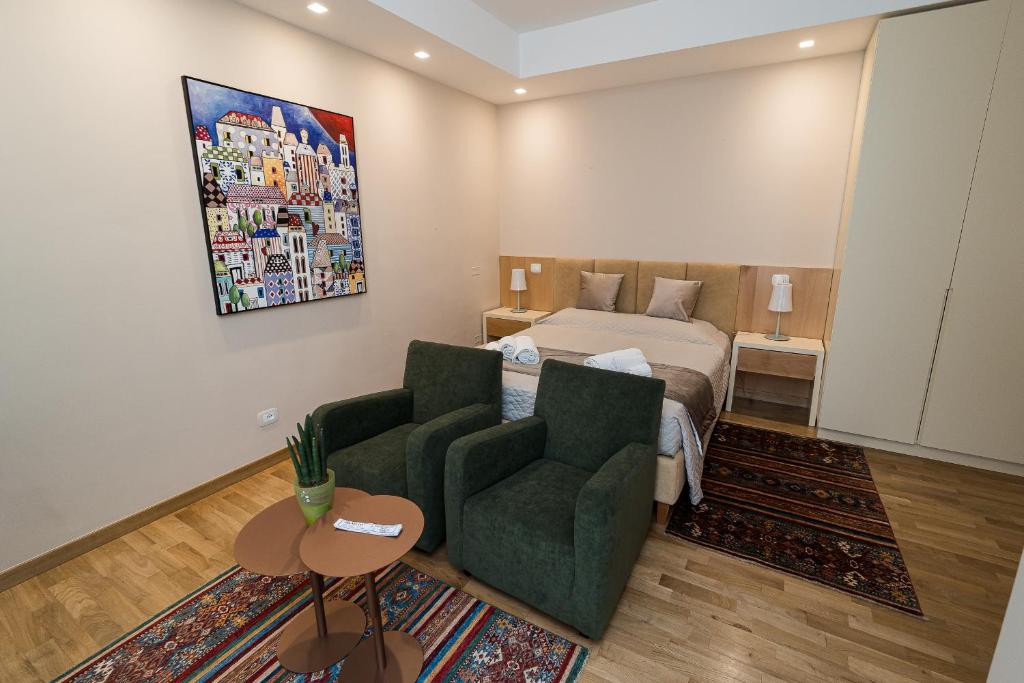 Posezení v ubytování GoodStay Cianci Luxury Room