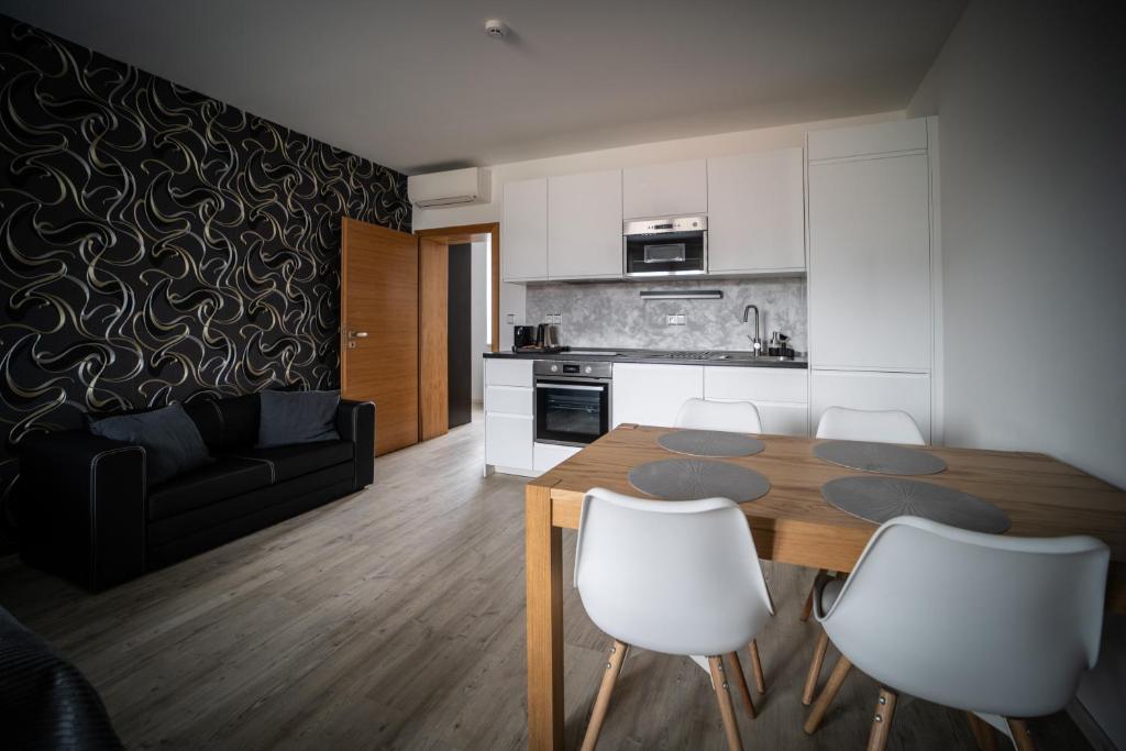 Η κουζίνα ή μικρή κουζίνα στο Garni hotel Svitavy