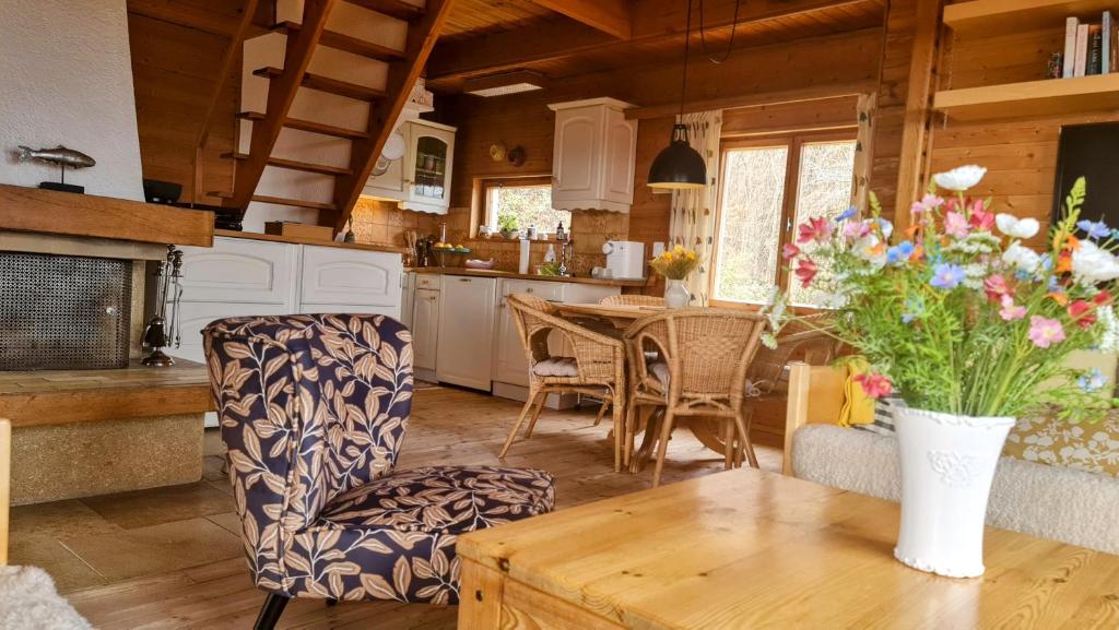 Posezení v ubytování Mont Blanc Chalet
