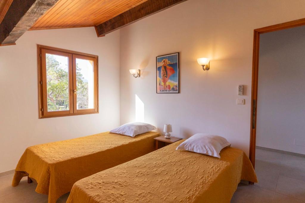 Postel nebo postele na pokoji v ubytování Residence Mare e Sole