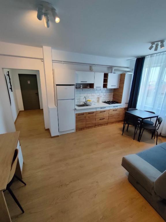Kuchyň nebo kuchyňský kout v ubytování Fanea Residence