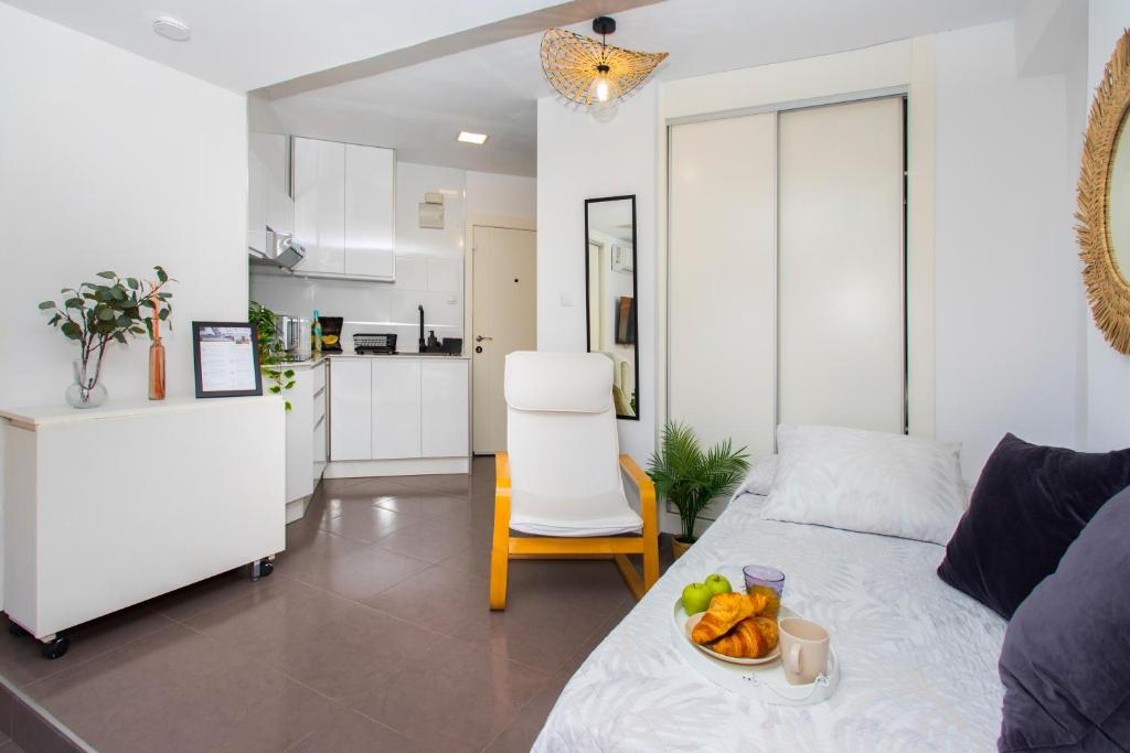 Kuchyň nebo kuchyňský kout v ubytování Loft a orillas del Mar Mediterráneo