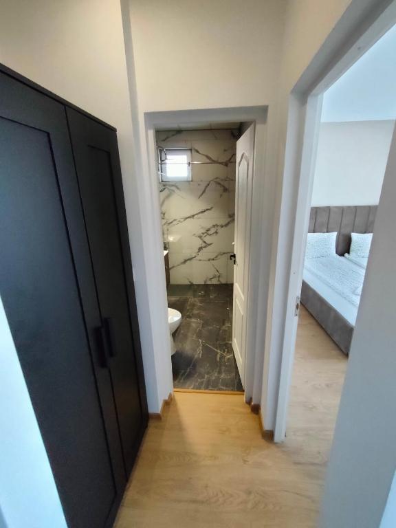 Postel nebo postele na pokoji v ubytování Fanea Residence