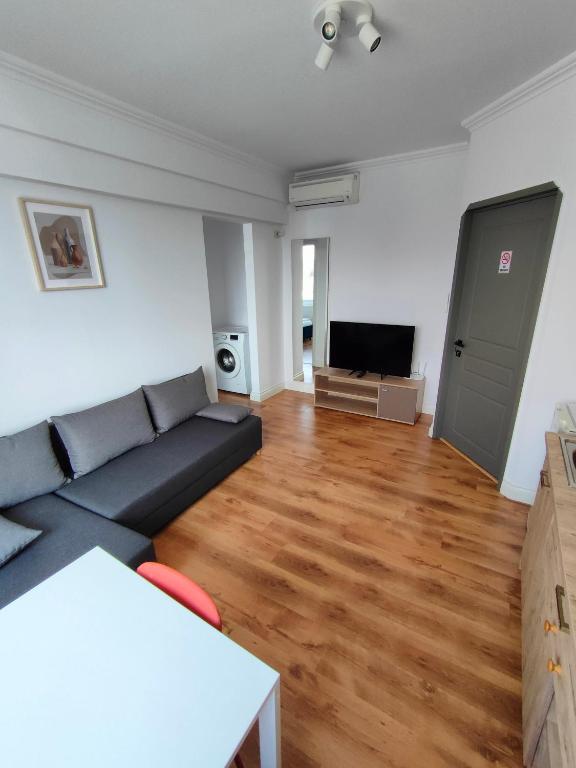 TV a/nebo společenská místnost v ubytování Fanea Residence