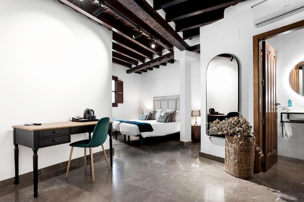 Posezení v ubytování Hotel Mercader de Sedas